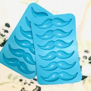 🧊 Silicone Mustache Ice Cube / Candy Mould Set🧊
